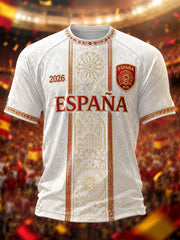 Men's Gift For Football Fans Print Casual Tee