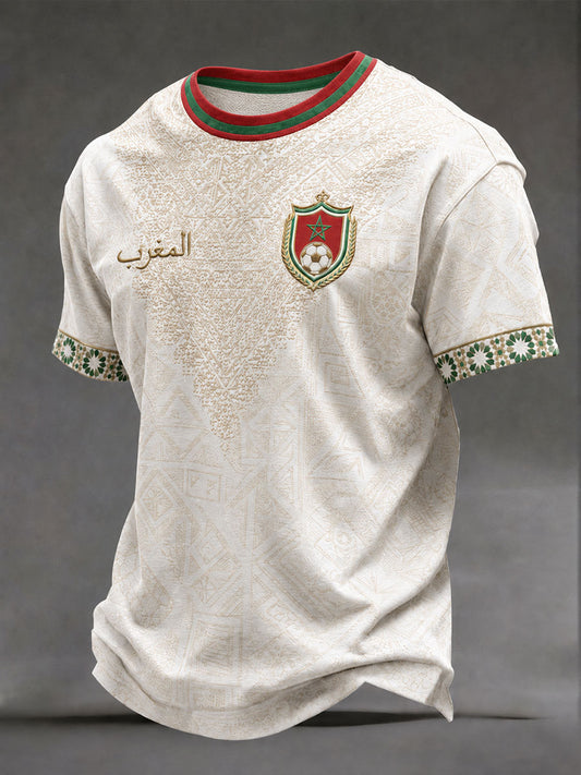 Men's 2026 Morocco Football T-Shirts