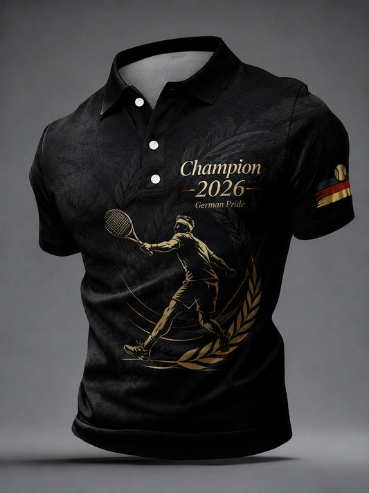 Men's 2026 Tennis Champion Commemorative Shirt