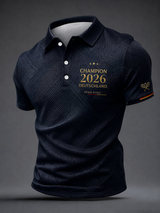 Men's 2026 Tennis Champion Commemorative Shirt