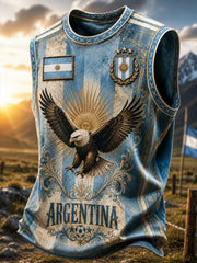 Men's Argentina Football Vest