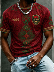 Men's 2026 Morocco Football T-Shirts