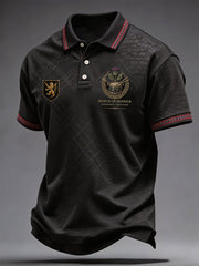 Men's Scotland Edinburgh Art Printed Casual Tops