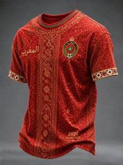 Men's 2026 Morocco Football Unisex T-Shirts
