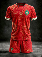 Men's 2026 Morocco Football Unisex Suits