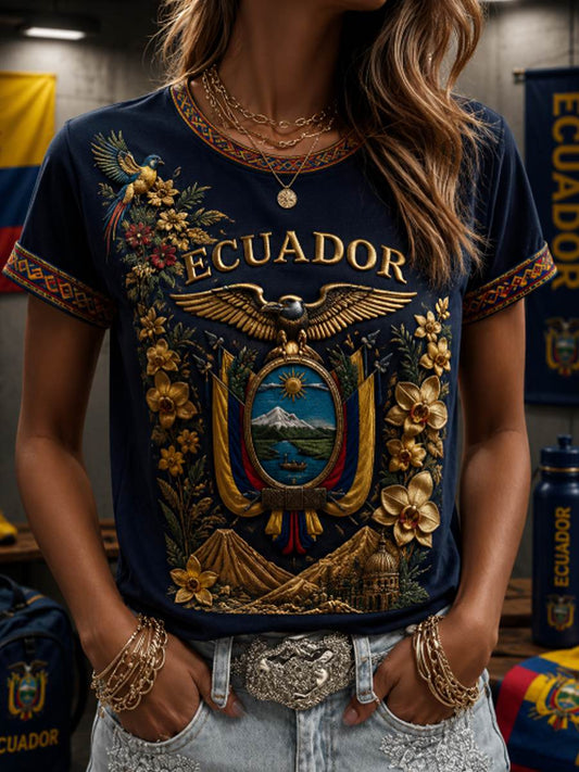 Women's short-sleeved T-shirt