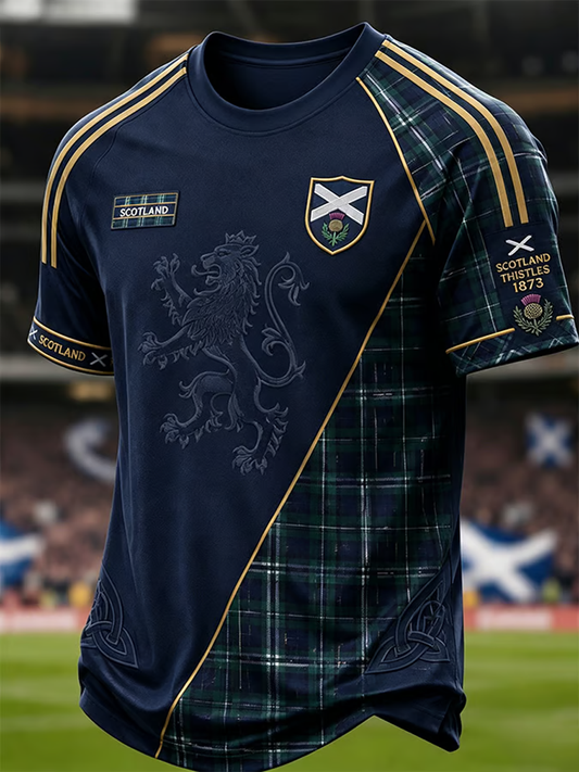 Men's Scotland Printed short sleeve t-shirt