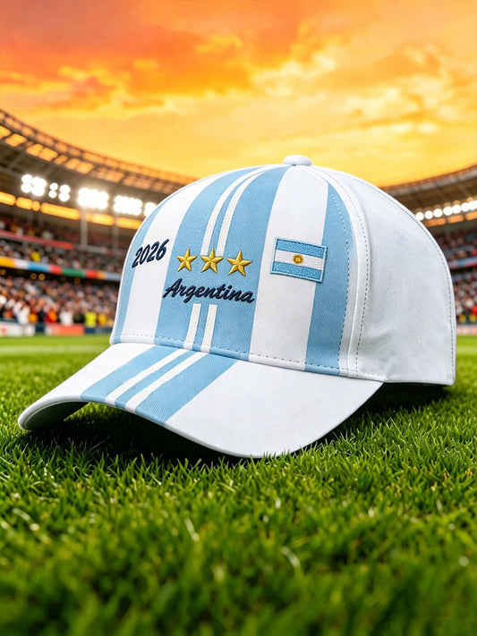 Unisex Argentina Football Hat