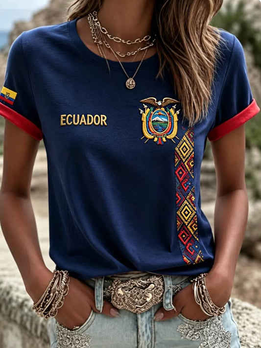 Women's short-sleeved T-shirt