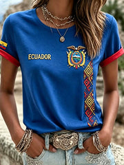 Damen-Kurzarm-T-Shirt