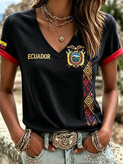 Women's short-sleeved T-shirt