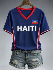 Haiti T-Shirt für Damen