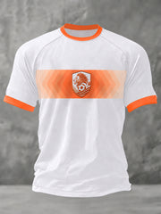 Men's Gift For Football Fans Print Casual Tee