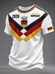 Men's Germany Football Short Sleeves T-shirt