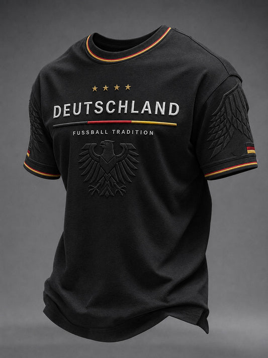 Men's Germany Football Short Sleeves T-shirt
