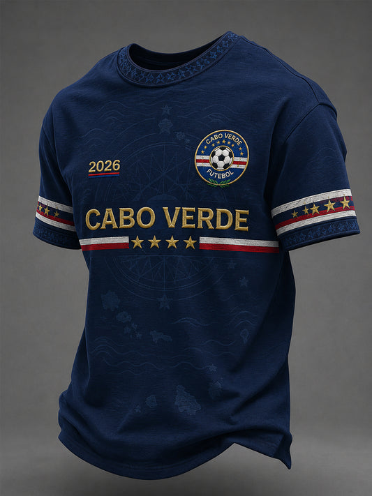 Men's Gift For Football Fans Print Casual Tee