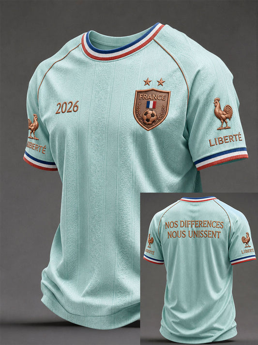 Französische Fußball-T-Shirts für Herren
