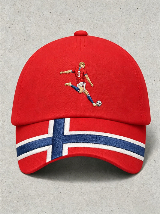 Unisex Norway Football Fan Design Cap