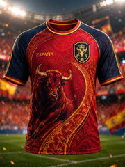 Men's Gift For Football Fans Print Casual Tee