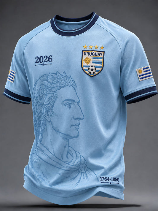 Herren Uruguay Fußball-T-Shirts