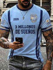 Men's Uruguay Soccer T-Shirts