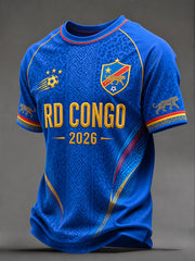 Men's 2026 Democratic Republic of Congo Football T-Shirts
