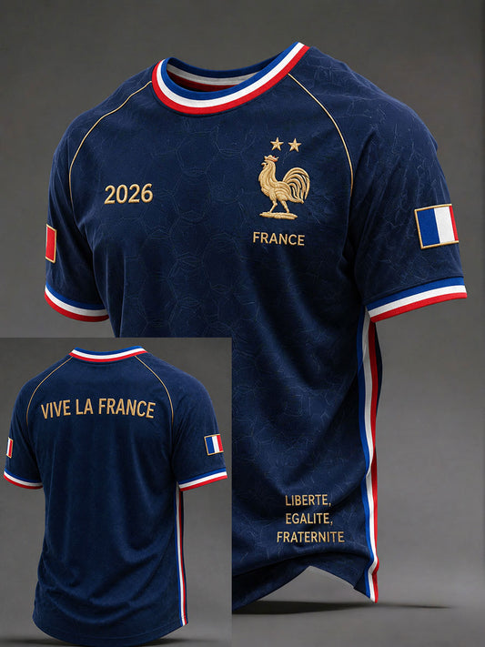 Herren-T-Shirts französische Fußballnationalmannschaft