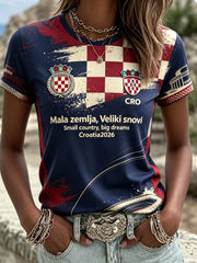 Women's short-sleeved T-shirt
