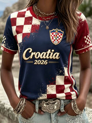 Women's short-sleeved T-shirt