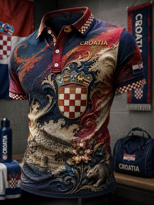 Men's polo shirt