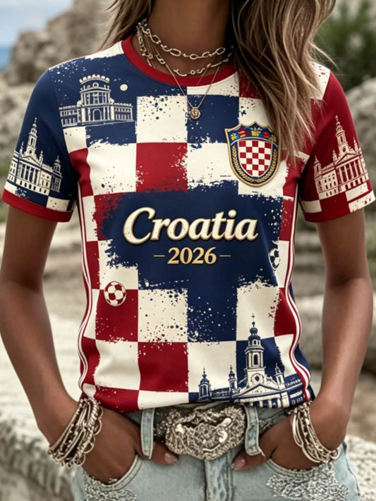 Women's short-sleeved T-shirt