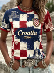 Women's short-sleeved T-shirt