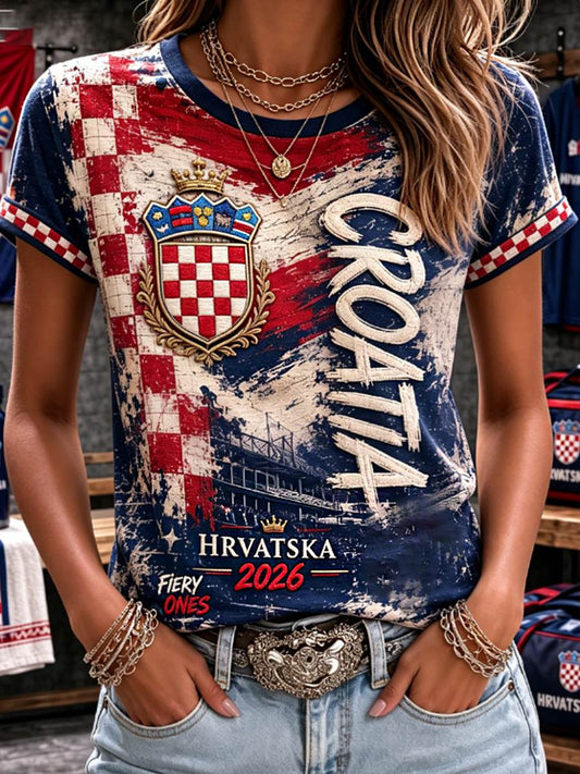 Women's short-sleeved T-shirt