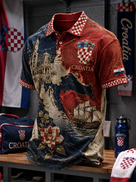 Men's polo shirt