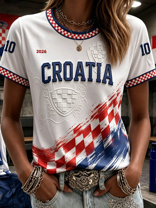 Women's short-sleeved T-shirt