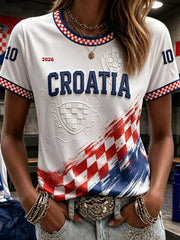 Women's short-sleeved T-shirt