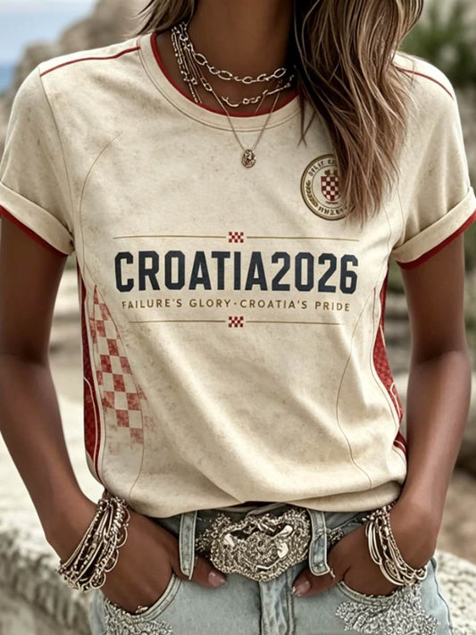 Women's short-sleeved T-shirt