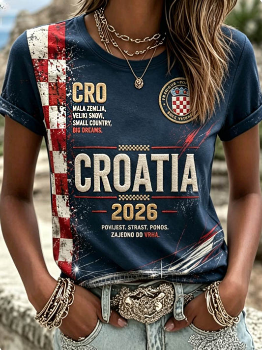 Women's short-sleeved T-shirt