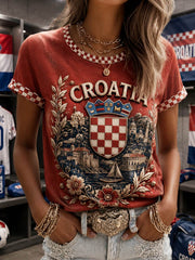 Women's short-sleeved T-shirt