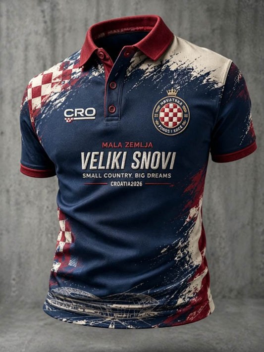 Men's polo shirt