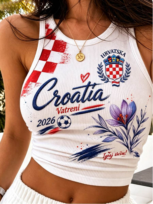Women's Croatian fan vest