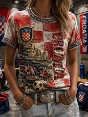 Women's short-sleeved T-shirt