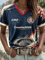 Women's short-sleeved T-shirt
