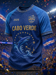 Men's Gift For Football Fans Print Casual Tee