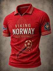 Men's 2026 Norway Football Style T-shirt