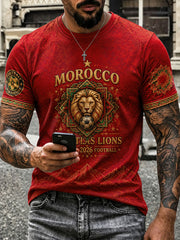 Men's 2026 Morocco Football T-shirt