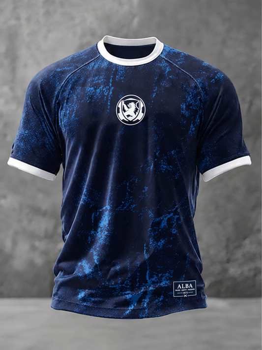 Men's UK Football Lover Scotland Printed short sleeve t-shirt
