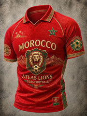 Men's 2026 Morocco Football T-Shirts