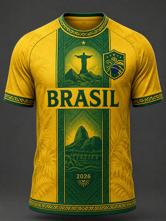 Men's Gift For Football Fans Print Casual Tee
