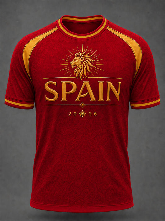 Men's Gift For Football Fans Print Casual Tee